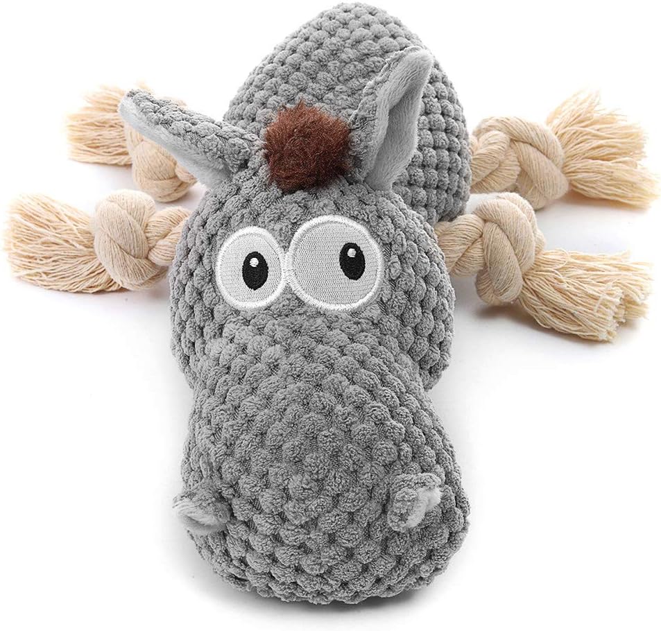 Dog Toy, Large Dog Squeaky Toys, Stuffed Animal Dog Plush Toy for Puppy, Small, Middle, Large Dogs